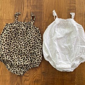 OLD NAVY bubble rompers